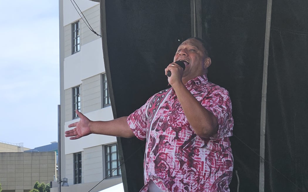 International Opera singer Ben Makisi performs in his home town.