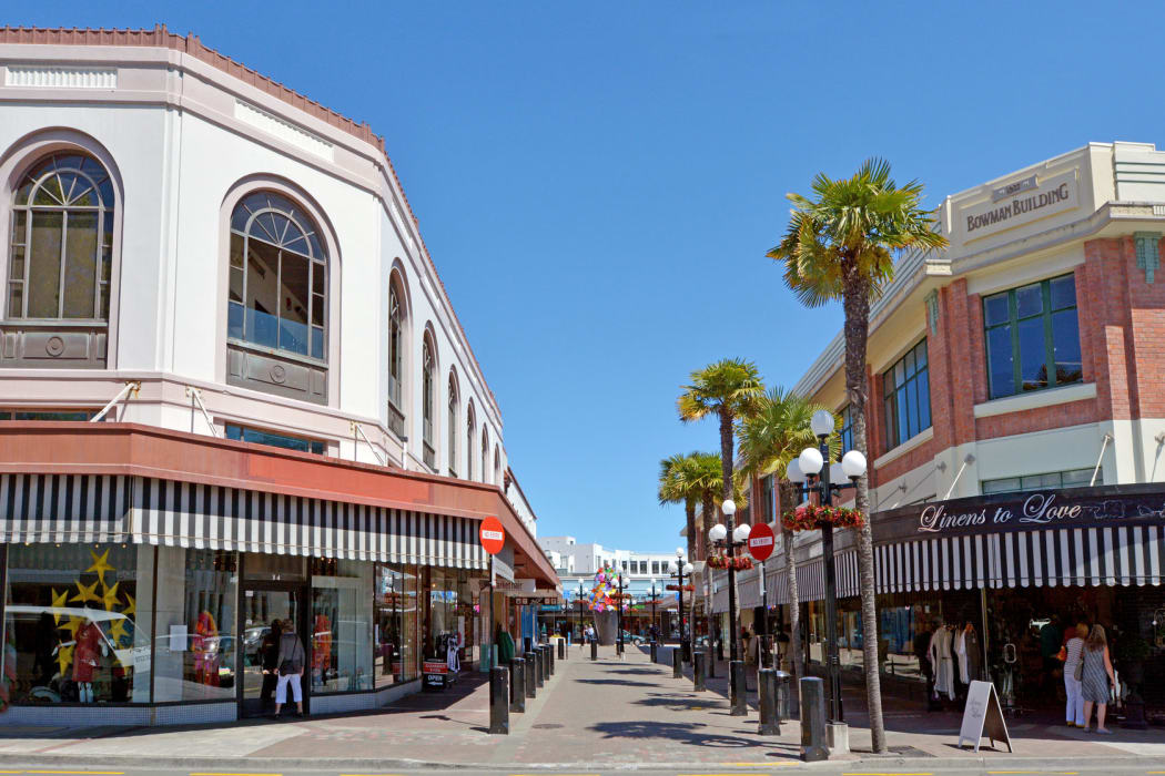 Napier CBD, pictured in 2014.