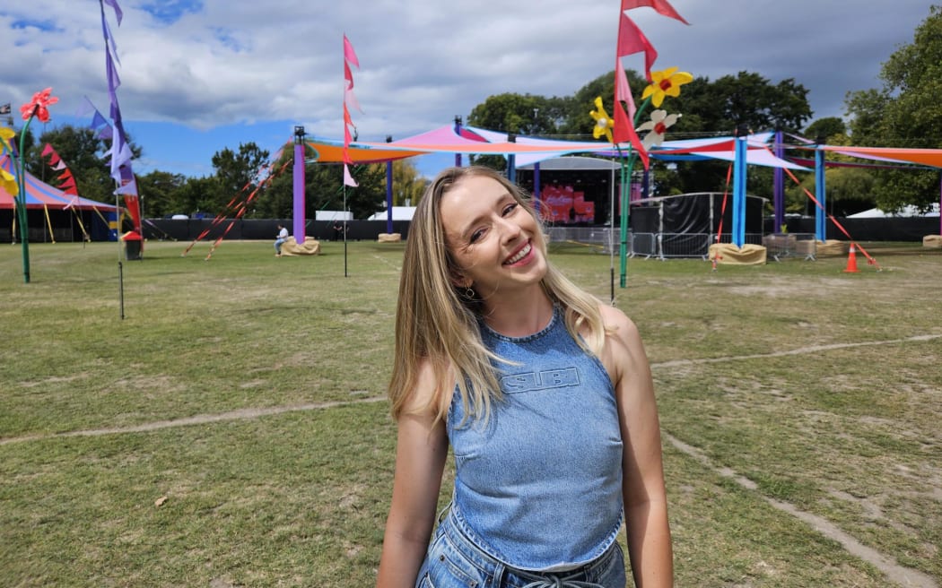 One of Friday's Electric Avenue performers Jaz Paterson
