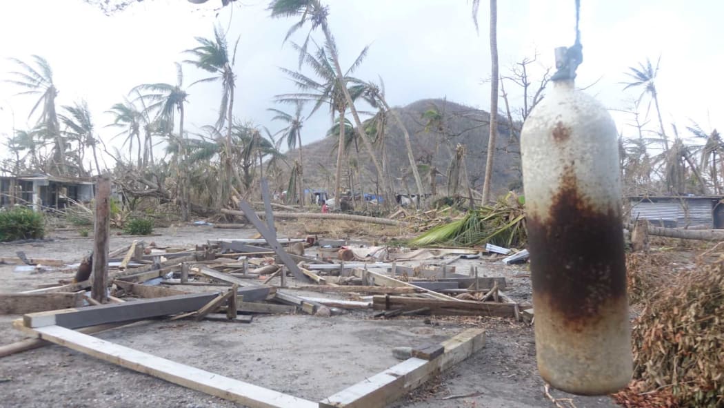 Image 1 - Matsao village a week ago, when aid officials first visited.