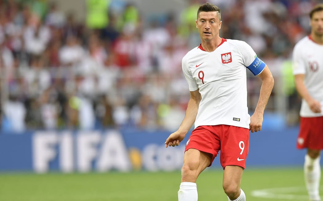Poland football player Robert Lewandowski