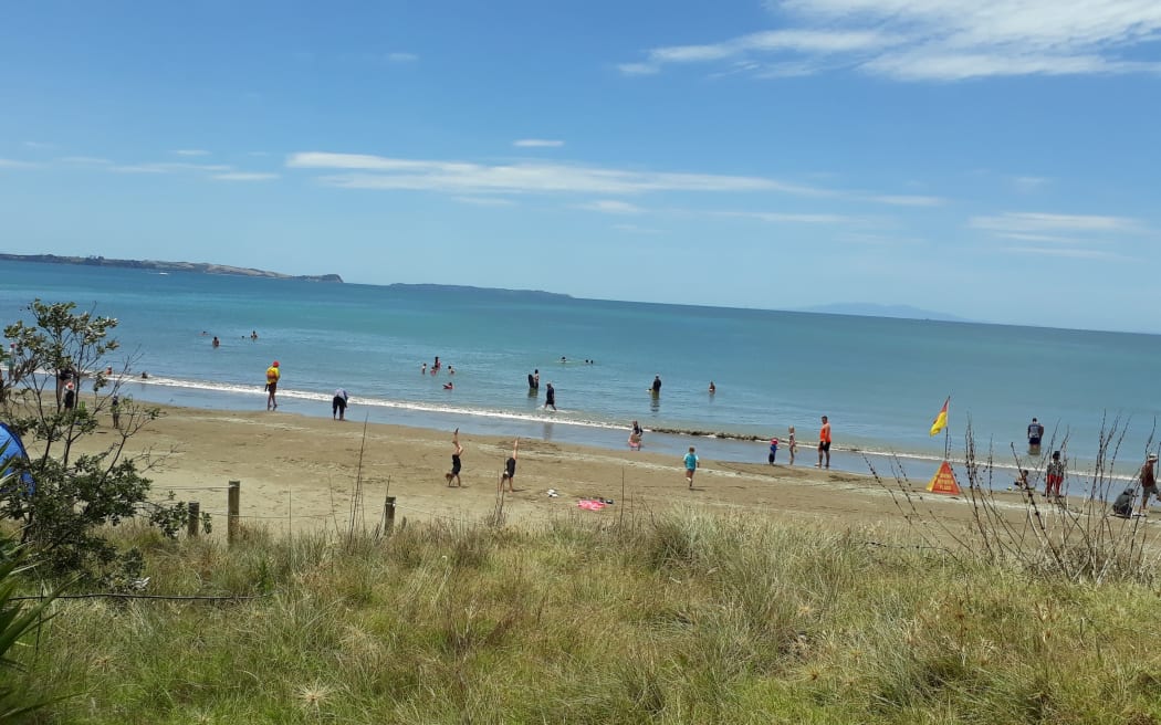 Long Bay Beach, which is still a patrolled beach