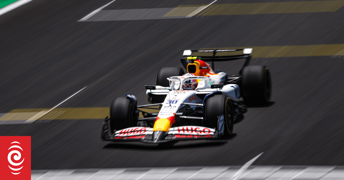 F1: Liam Lawson holds on for 7th place finish in Sao Paulo Grand Prix