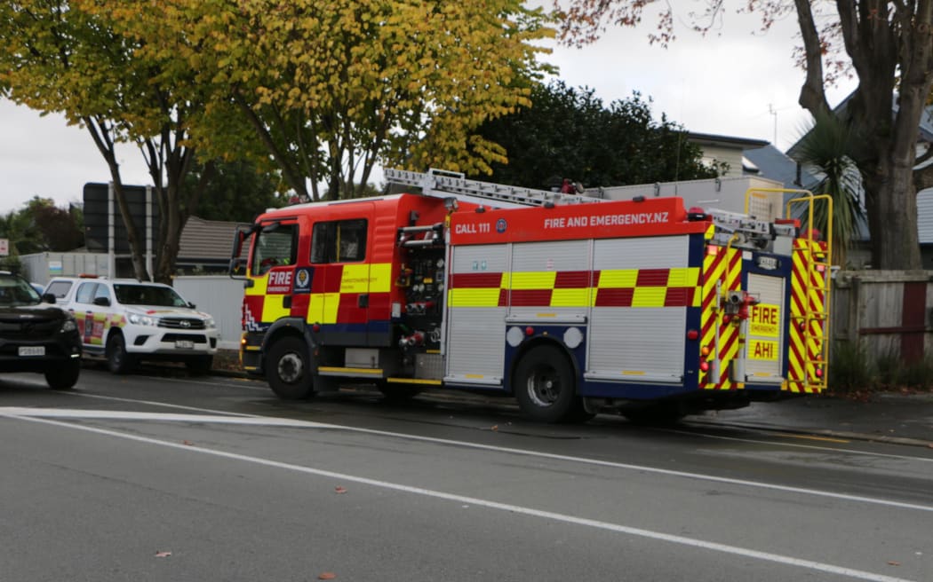 Fire Warrington St, Mairehau
