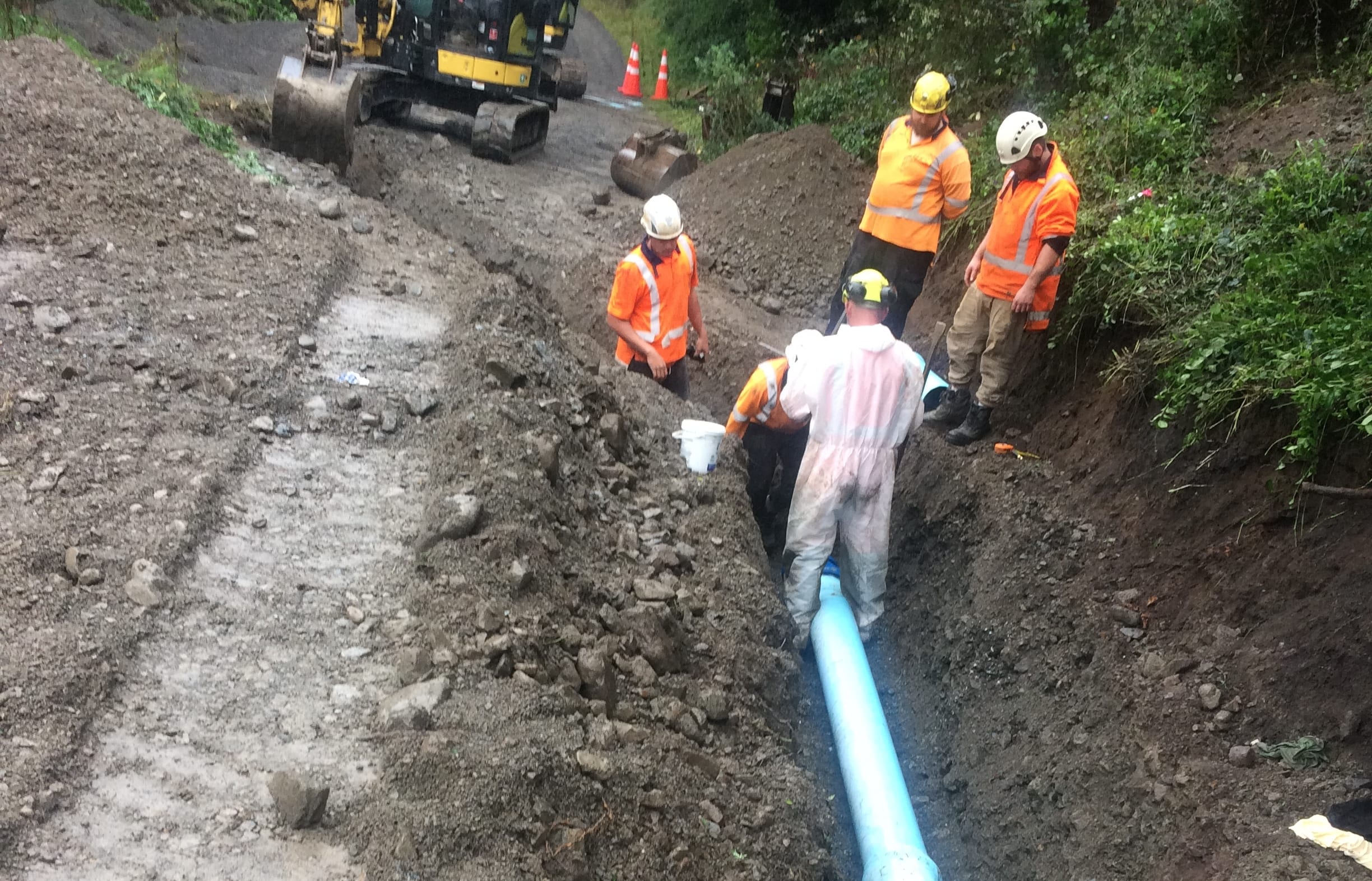 Greytown, the district's most populated town, has suffered many water leaks in recent times.