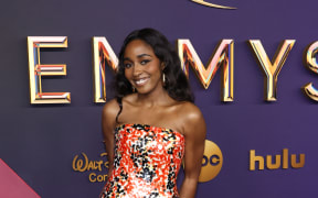 Ayo Edebiri attends the 76th Primetime Emmy Awards at Peacock Theater on September 15, 2024 in Los Angeles, California.