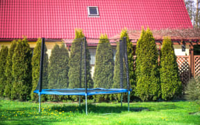 A trampoline.