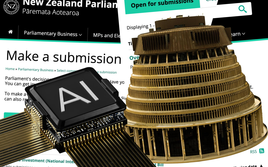 Composite of AI chip and the Beehive
