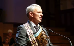 Phil Goff gives his maiden speech to the Auckland Council.