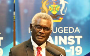 Solomon Islands prime minister Manasseh Sogavare