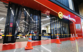 Ormiston Town Centre mall ram raid - Noel Leeming store