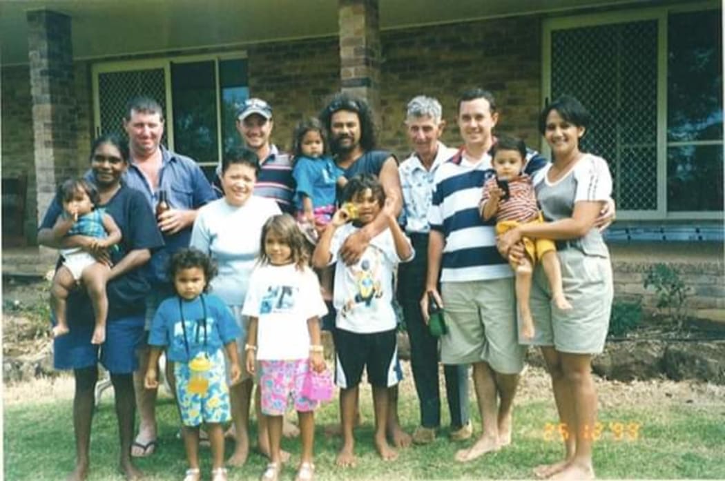 Edward McHugh family in 2000.