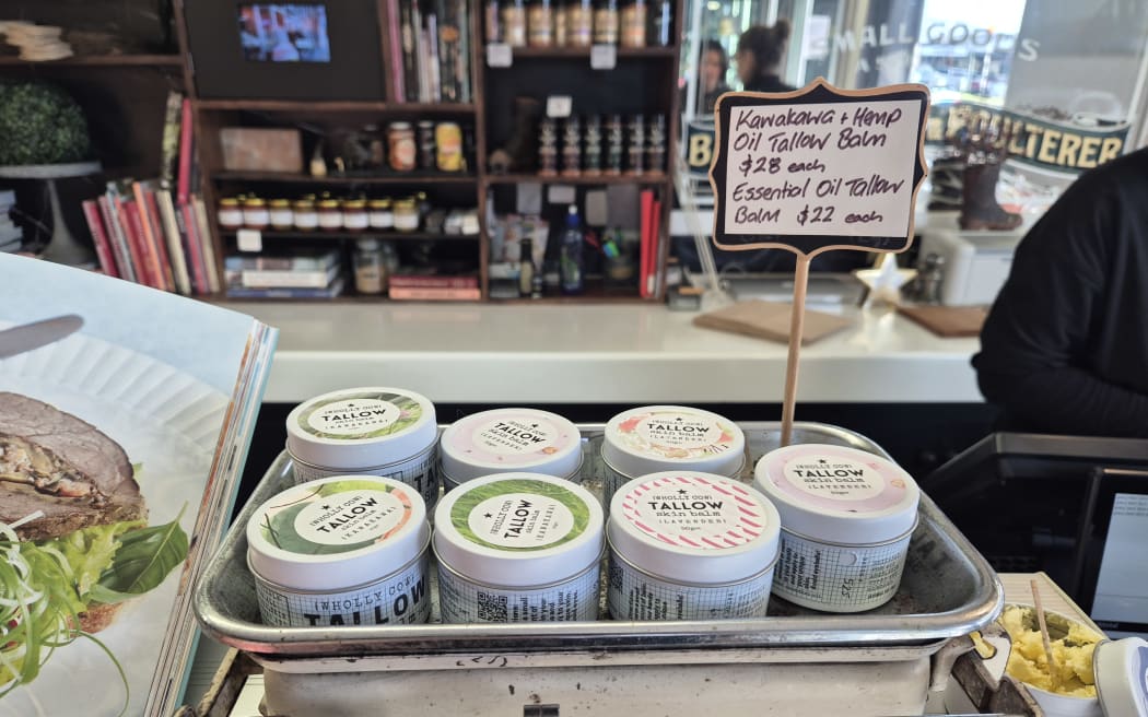 Fat from the cattle is also turned into tallow balms and products.