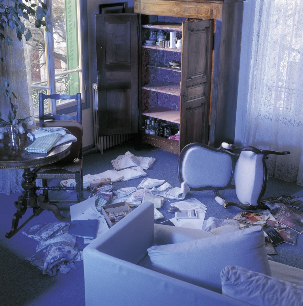 Burgled house