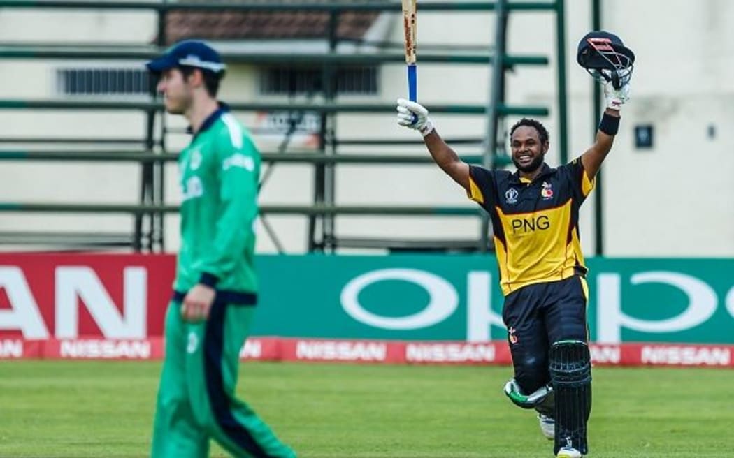 PNG's Tony Ura scored a record-setting 151 against Ireland