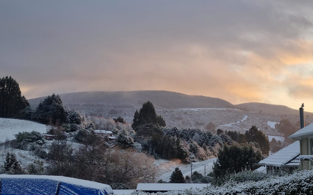Winter's morning in Dunedin