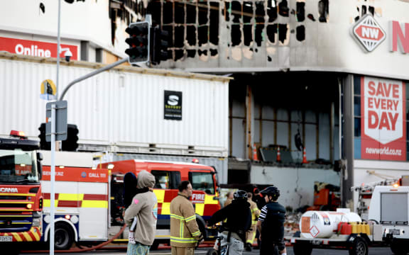 Fire at New World Victoria Park