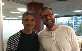 Damian Barr with Jesse Mulligan