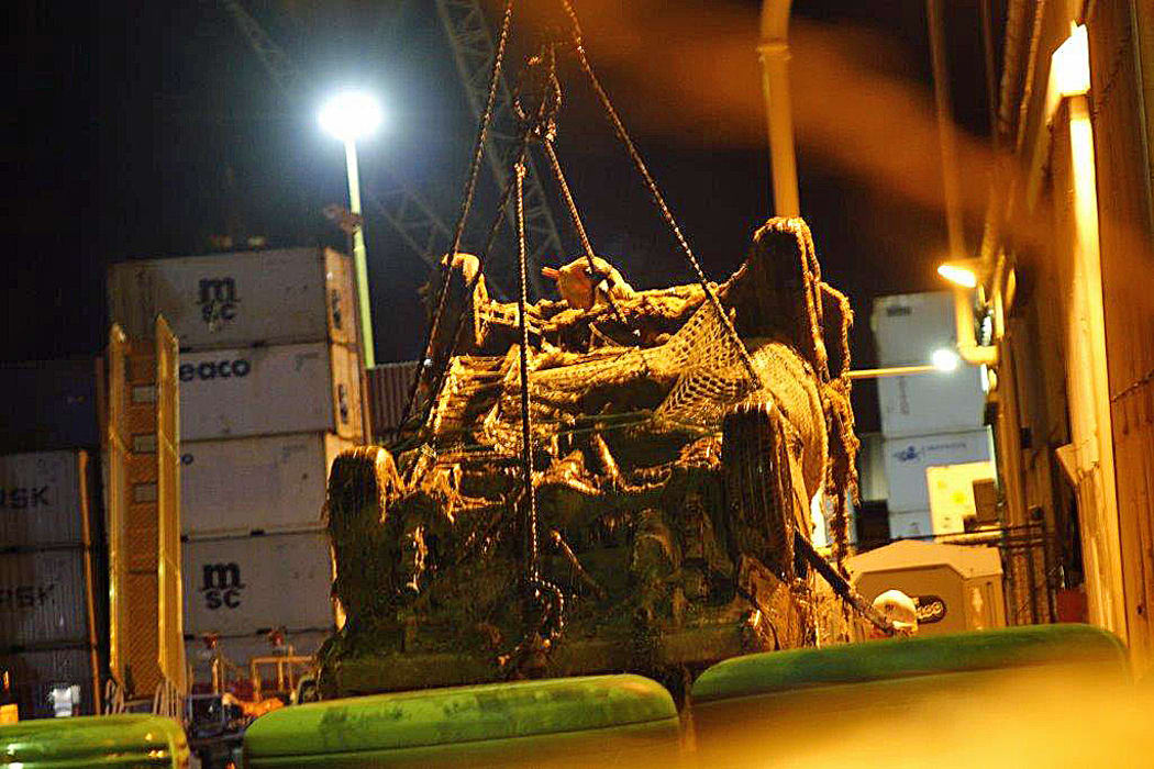 A vehicle resembling that in which Nelson teenager Leo Lipp-Neighbours was last seen seven years ago, has been hauled from Nelson Harbour.