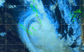 Tropical Cyclone Hola over New Caledonia