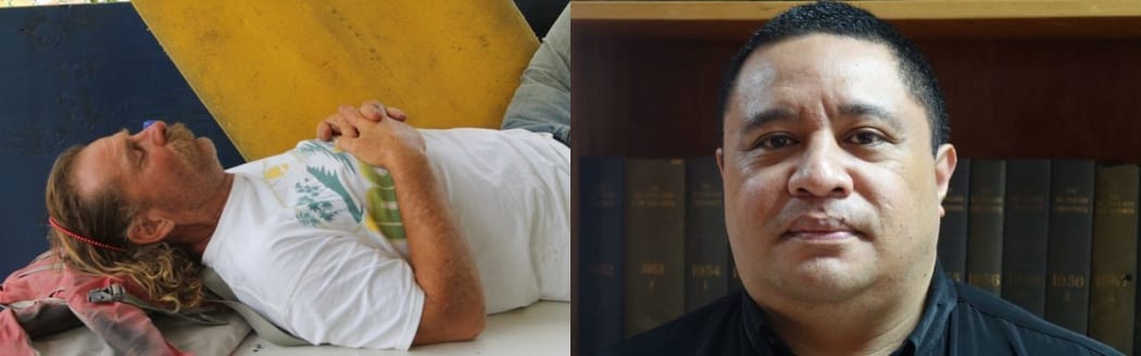 Dean Jay Fletcher was arrested in Pago Pago, (left). 'Aminiasi Kefu still wants him brought to Tonga to face the courts