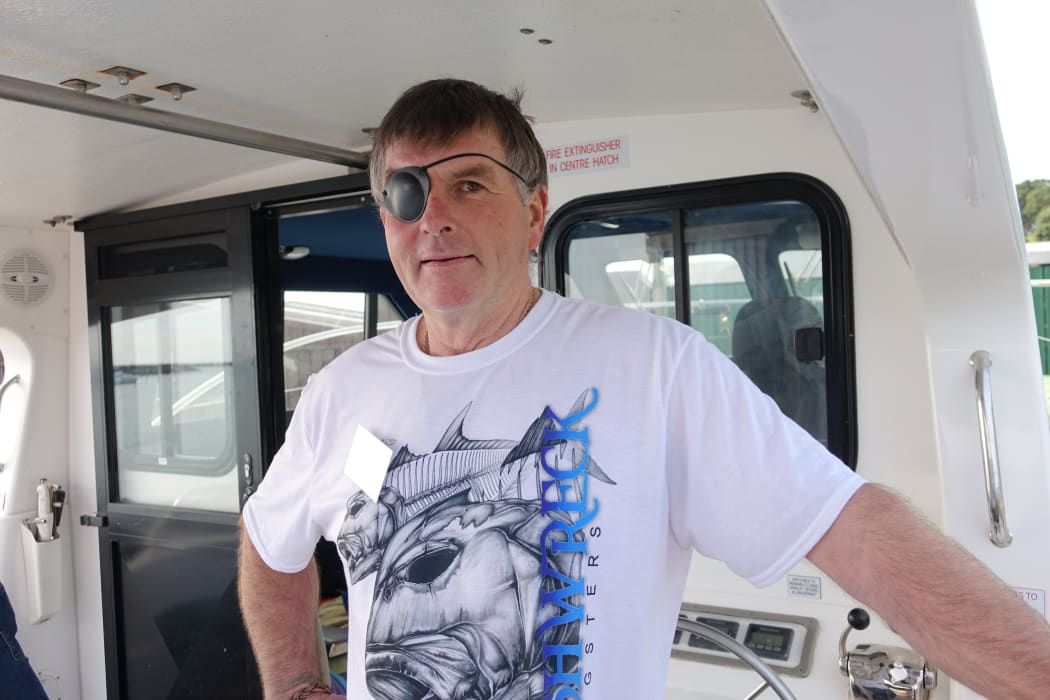 Timaru-based skipper Wayne "Pirate" Eden lost an eye when a longline snapped and tore across his face in 2012.