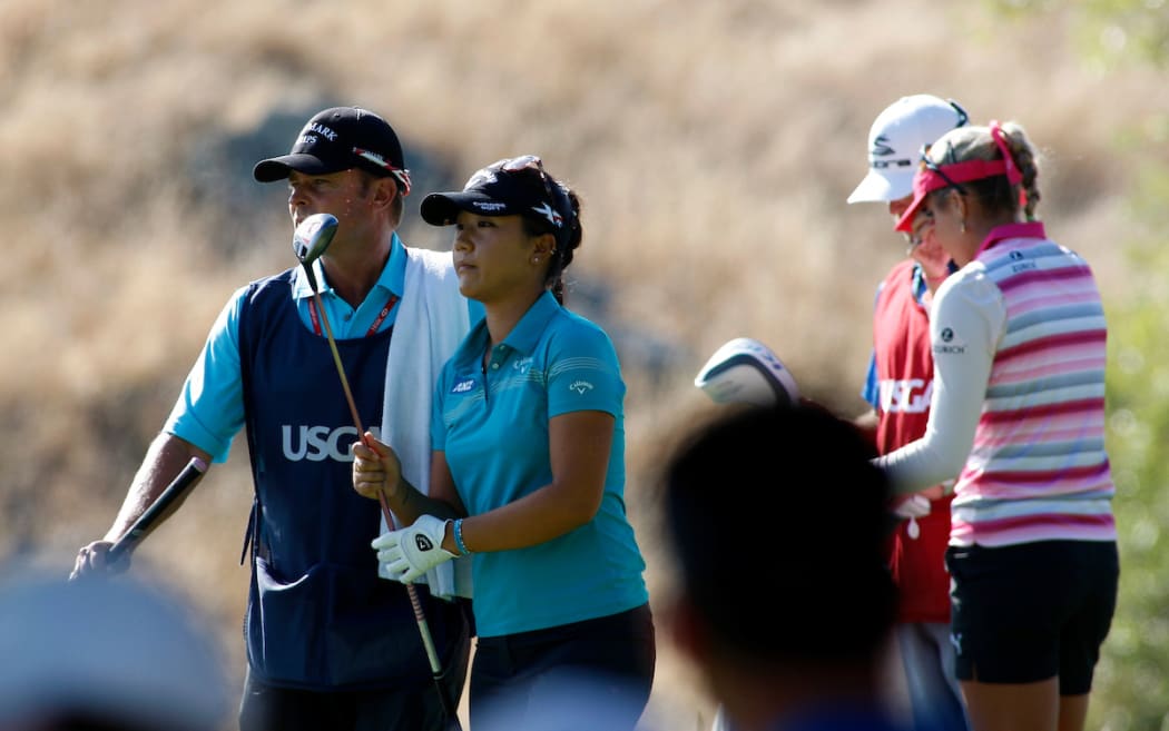 Lydia Ko and Jason Hamilton together earlier this year.