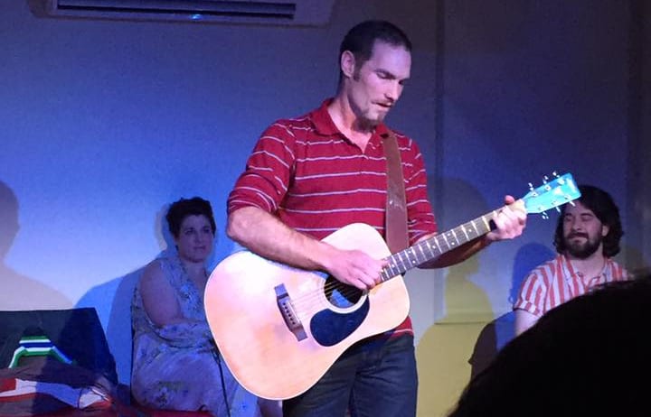 Matt Pike performing at Broadway Studio