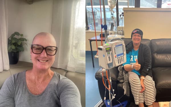 Sandy Corbett was diagnosed with an incurable blood cancer on Christmas Eve in 2020.