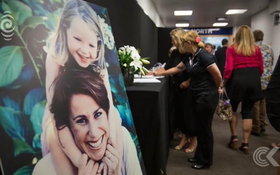 Hundreds gathered at memorial for former Silver Fern Tania Dalton