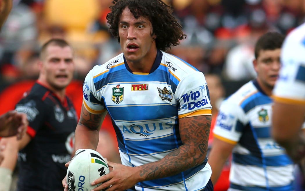 Kiwis and Gold Coast Titans player Kevin Proctor.
