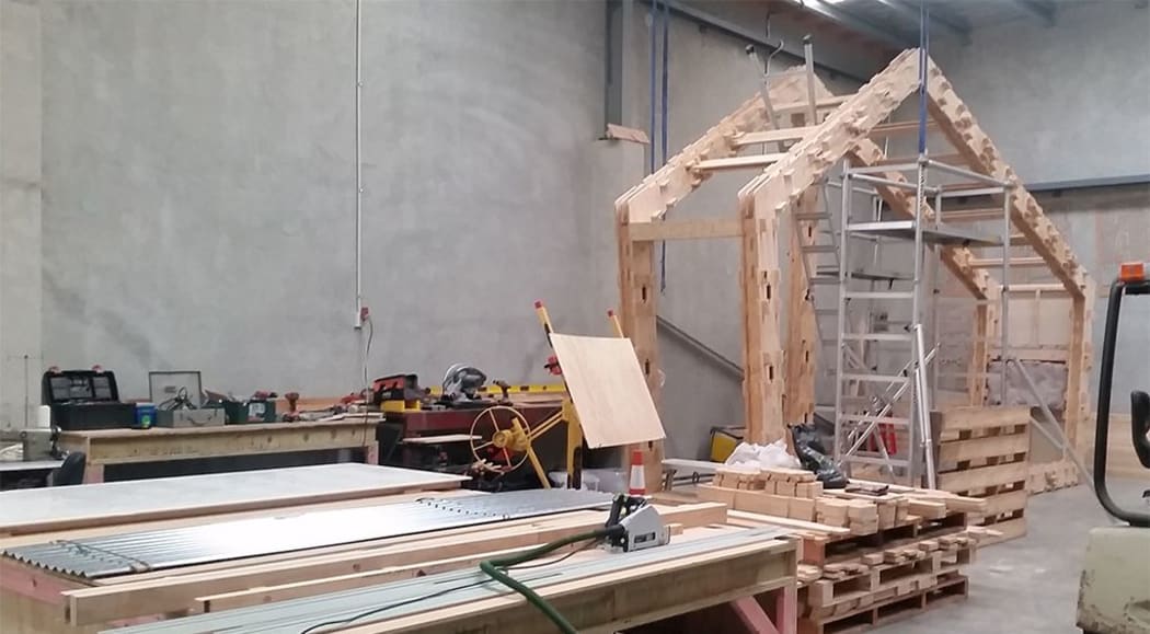 A portal construction in the WikiLab.