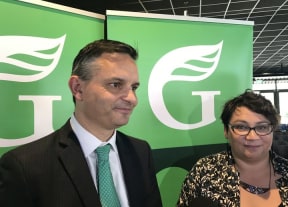 James Shaw and Metiria Turei