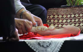 The council discovered last week that the short-handled club wasn't in its display case.