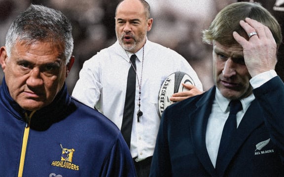 Jamie Joseph, Scott Hansen, Scott Robertson. Graphic: Liam K. Swiggs