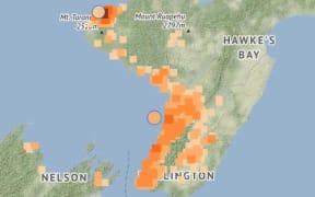 Earthquake North Island - Wellington, New Plymouth