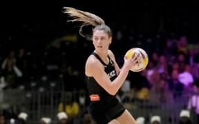 Kate Heffernan of New Zealand Silver Ferns during the Netball World Cup match between South Africa and New Zealand at the CTICC in Cape Town, South Africa on 2 August 2023

Photo: Mandatory credit: Christiaan Kotze/C&C Photo Agency