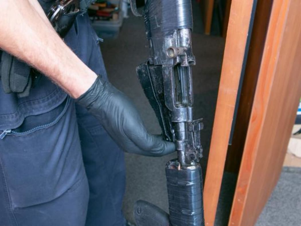 Firearms and methamphetamine recovered during Tasman search warrant.