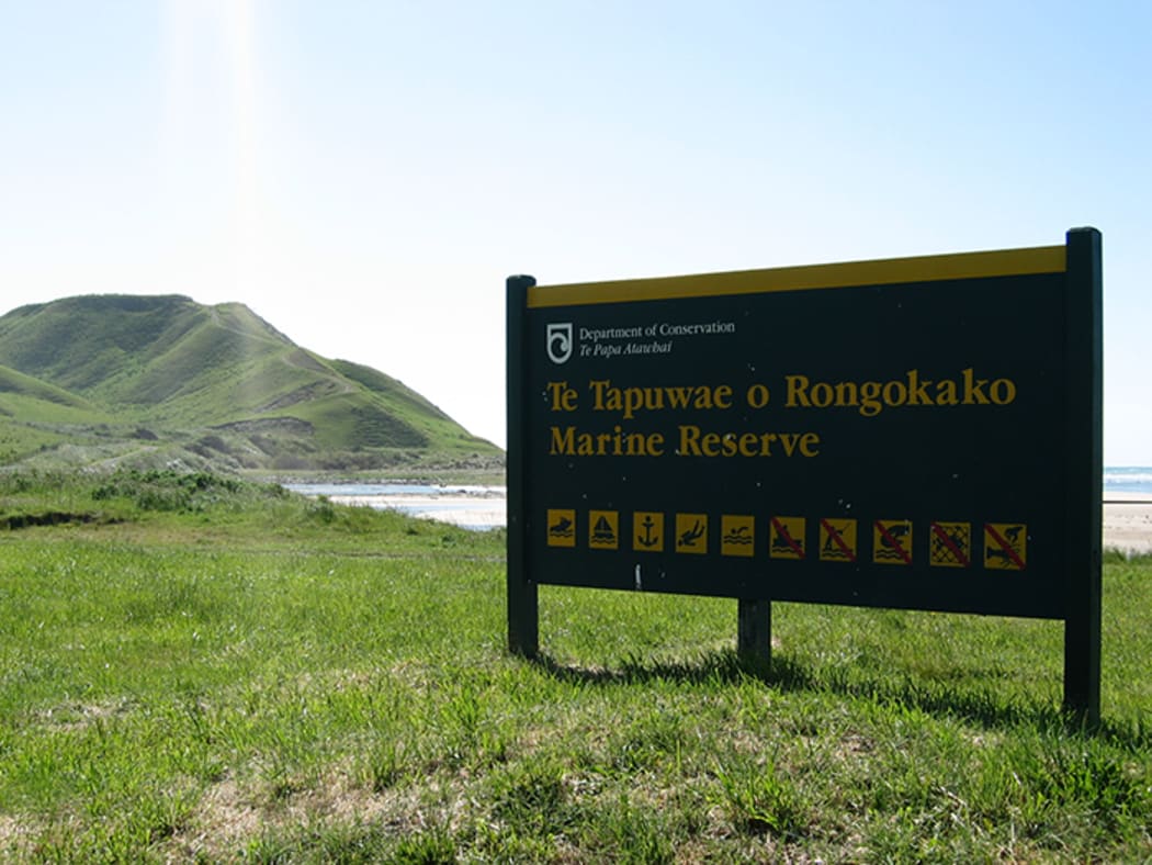 Te Tapuwae o Rongokako Marine Reserve, north of Gisborne