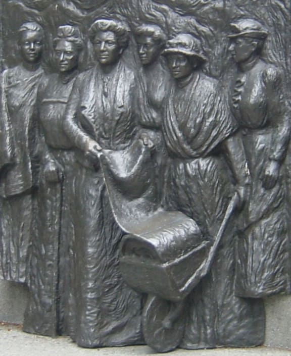 Tribute to the Suffragettes, Christchurch, NZ