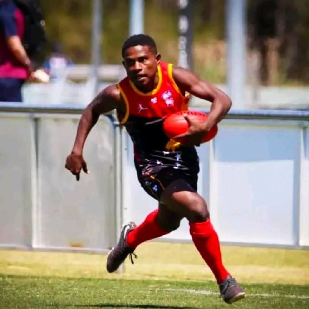 Allan Sevara in Suva. Photo: Team PNG