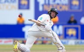 Rachin Ravindra.
Sri Lanka v New Zealand Black Caps. Test match cricket. Day 4 of the 1st Test match at Galle, Sunday 22 September 2024. Photo: SL Cricket / Photosport