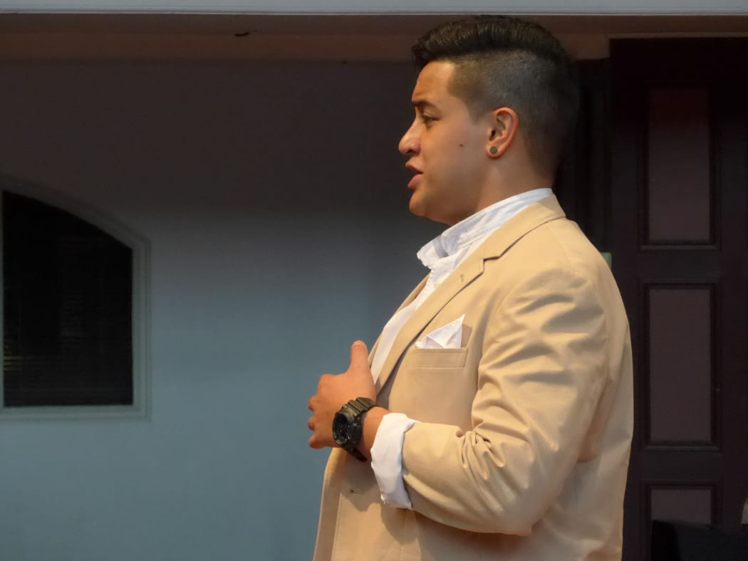 Felipe Manu at the Lexus Song Quest 2016 Finals