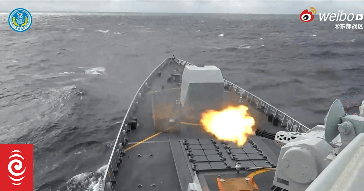 Taiwan stays on high alert as Chinese ships pull back after massive drills