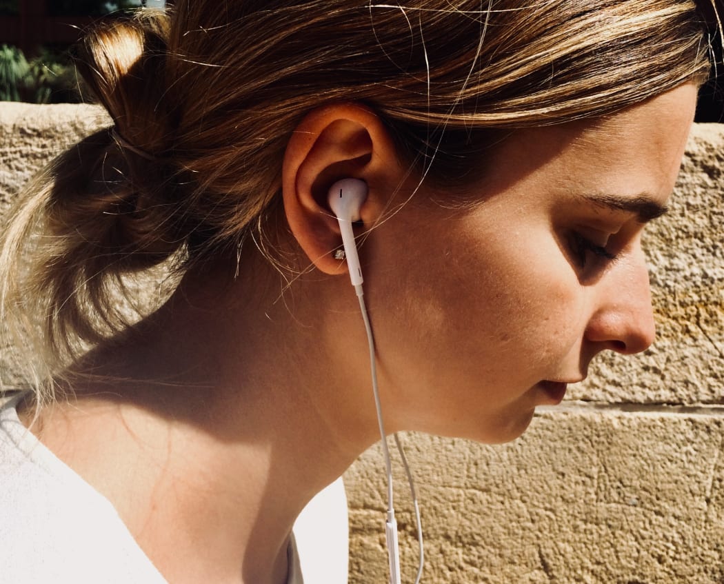 Caroline Brown worries what regular use of earbuds could be doing to her hearing
