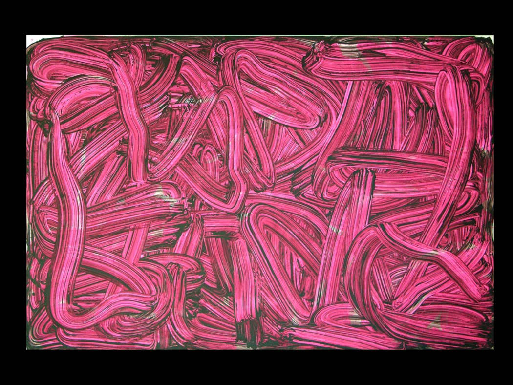 de Castro-Robinson - a zigzagged gaze Image 10:
Judy Millar: Big Pink Shimmering One