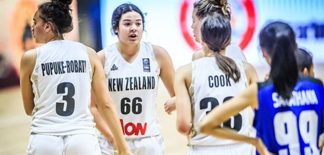 NZ Women's U17 team in action in Bangalore