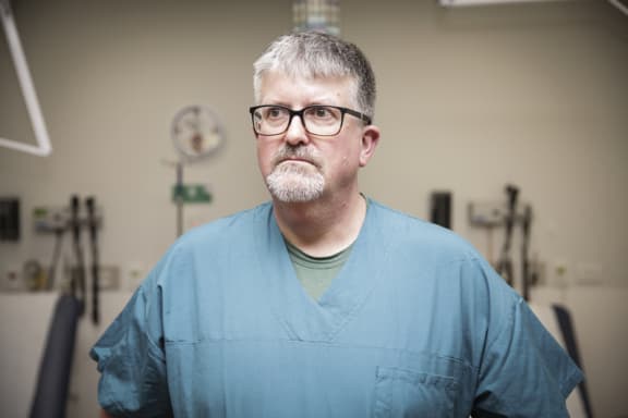 Dr Paul Quigley at Wellington Hospital ED USE WITH RUSSELL BROWNS PODCAST