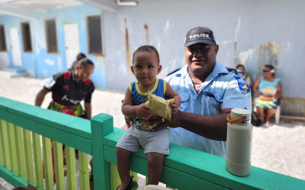 Early turn out for the 2023 Tokelau election was strong on Nukunonu.