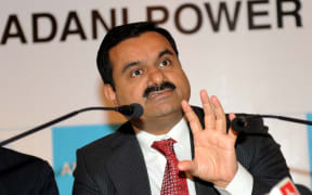 Adani Group Chairman, Gautam Adani addresses the media in Ahmedabad on July 21, 2009.